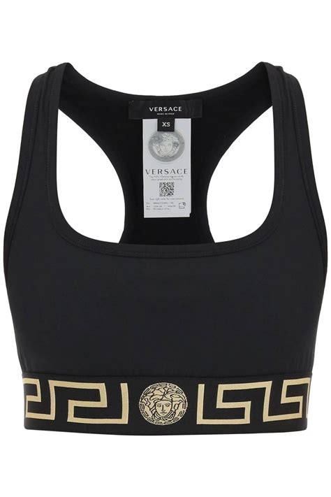 versace greca bra|versace sports bra.